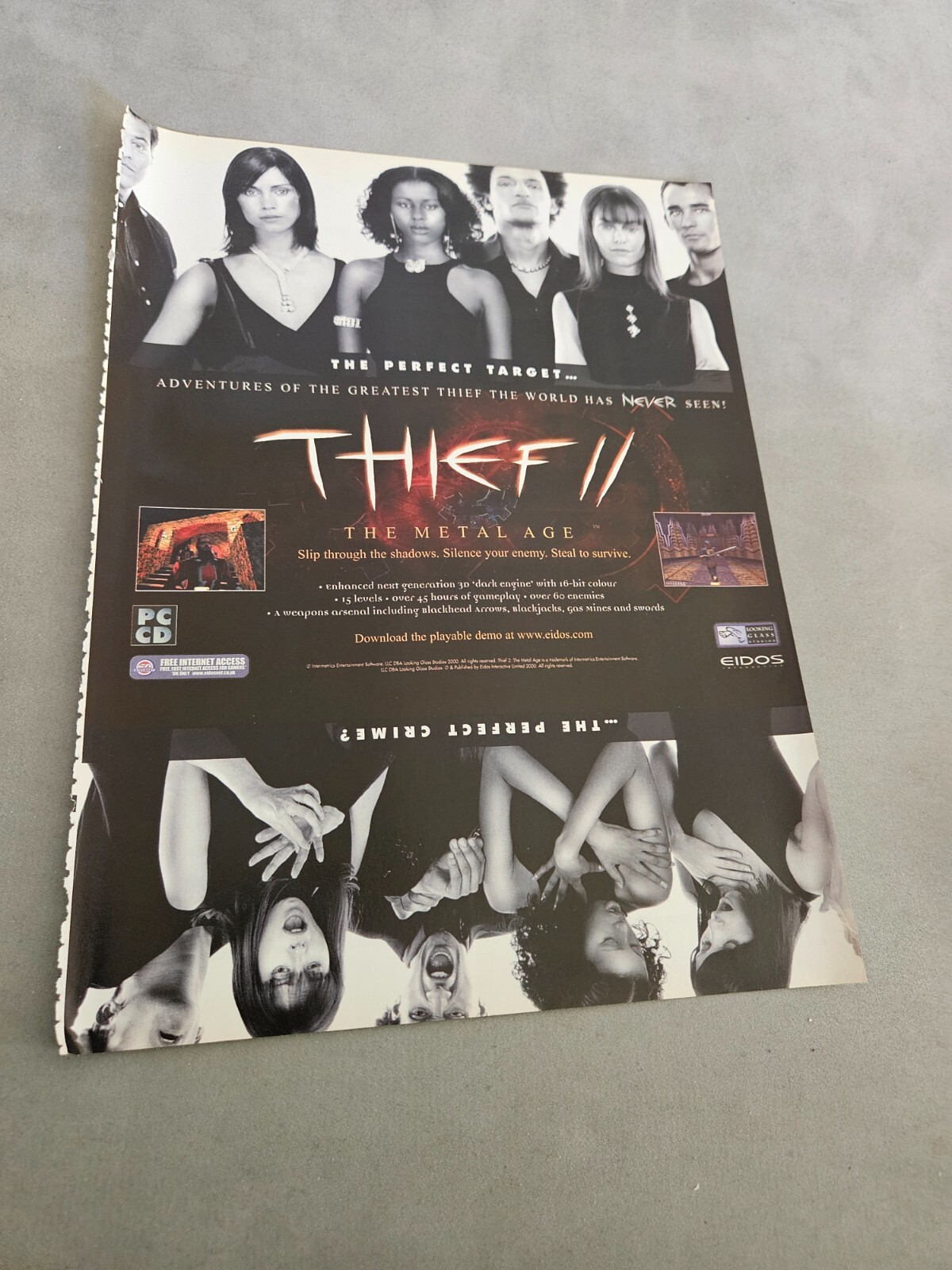 TPEEP267 MAGAZINE ADVERT 11X8