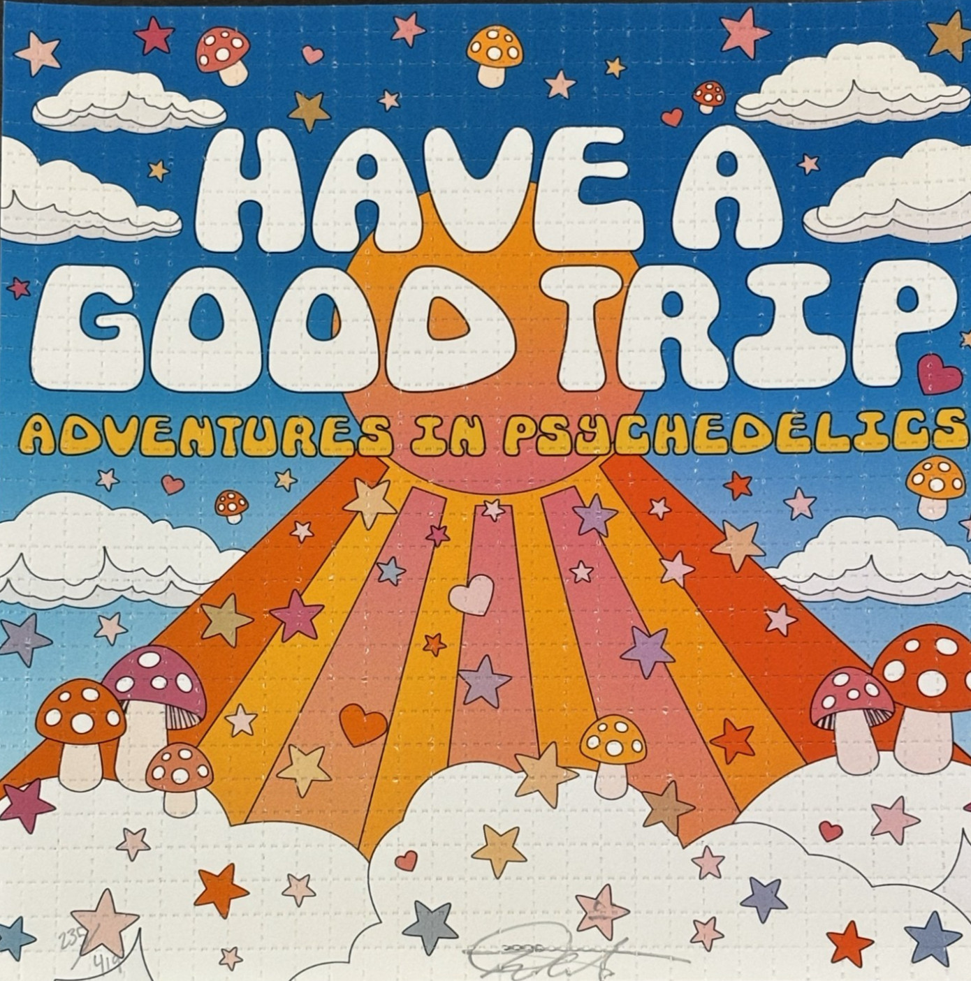 Adventures in Psychedelics by Donick Cary Signed, #'d, COA