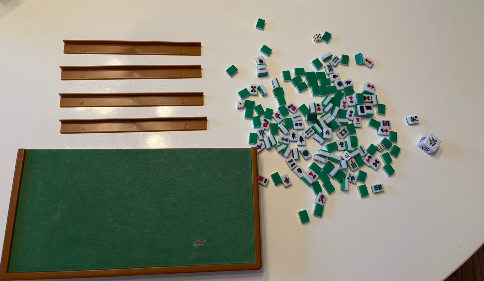 Mini Chinese Mahjong Travel set vintage 