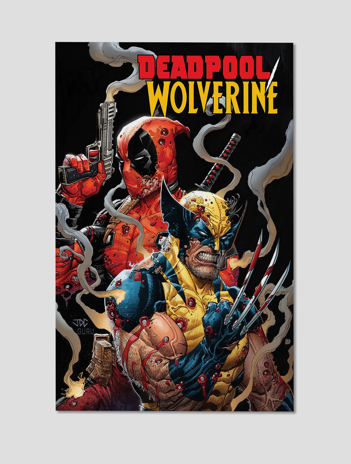 Deadpool/Wolverine (2025) #1 Premium Giclee Print Poster 11x17 Wall Art