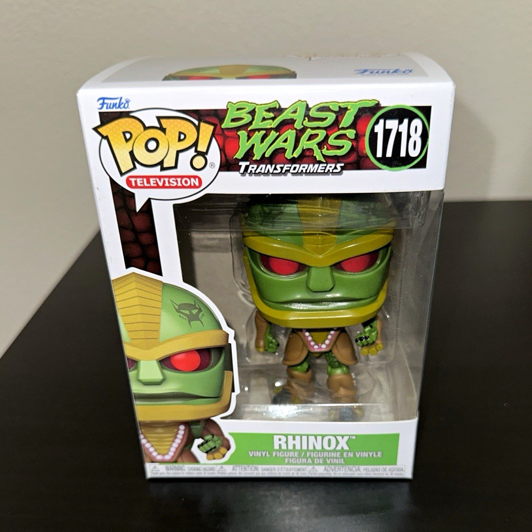 Funko Pop Television Transformers Beast Wars Rhinox #1718 Vinyl Figure
