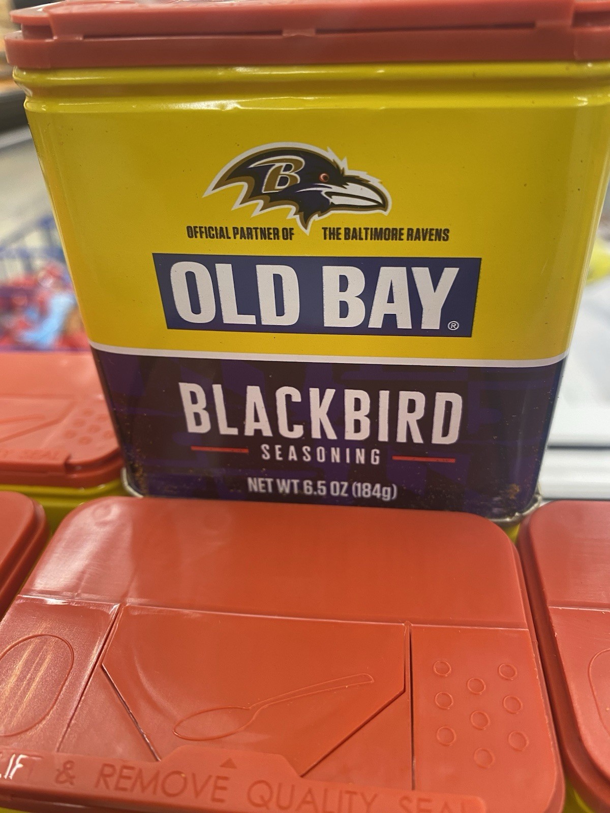 McCormick & Co. OLD BAY Blackbird Baltimore Ravens Seasoning 6.5 Oz. New