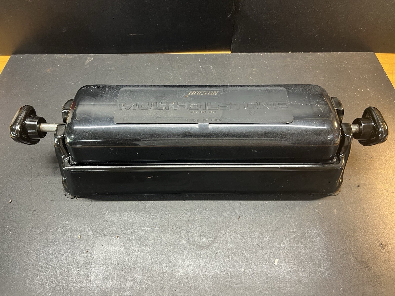 Vintage Norton Professional Multi-Oilstone Knife Sharpening Set