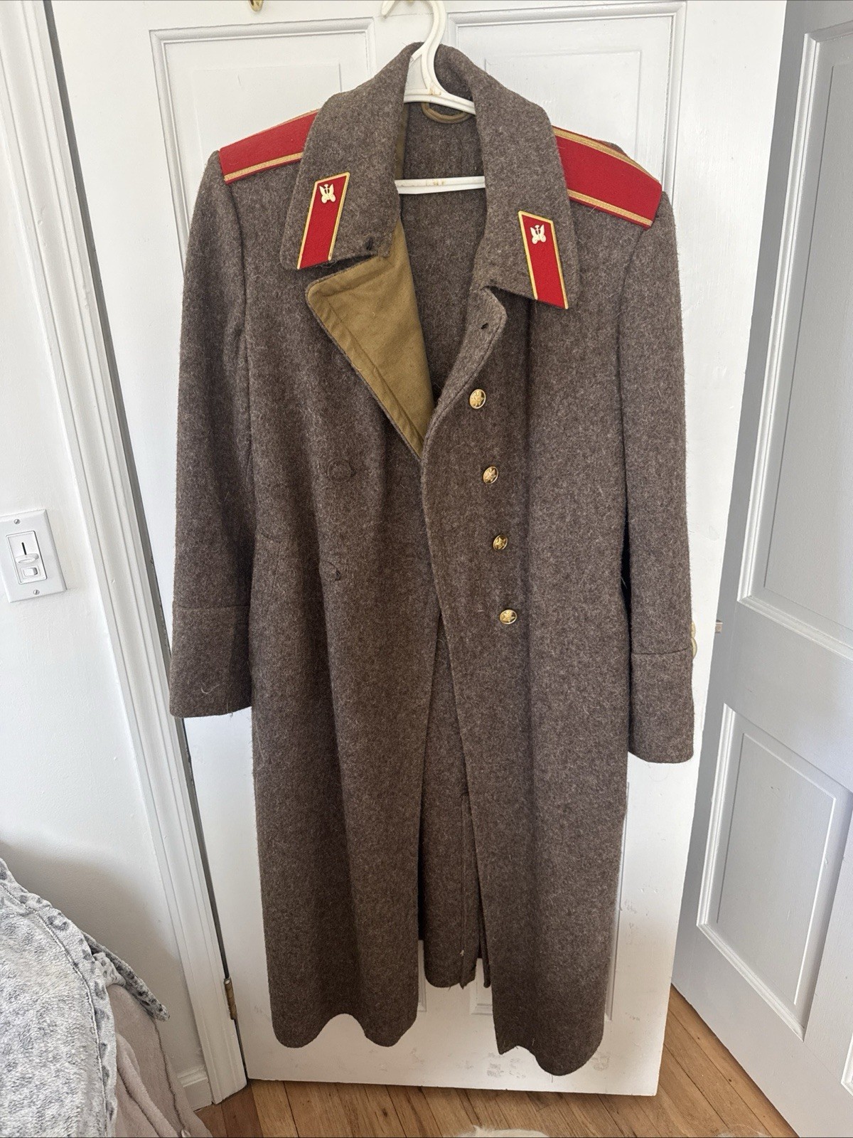 Military Coat From Russia USSR With Matching Hat