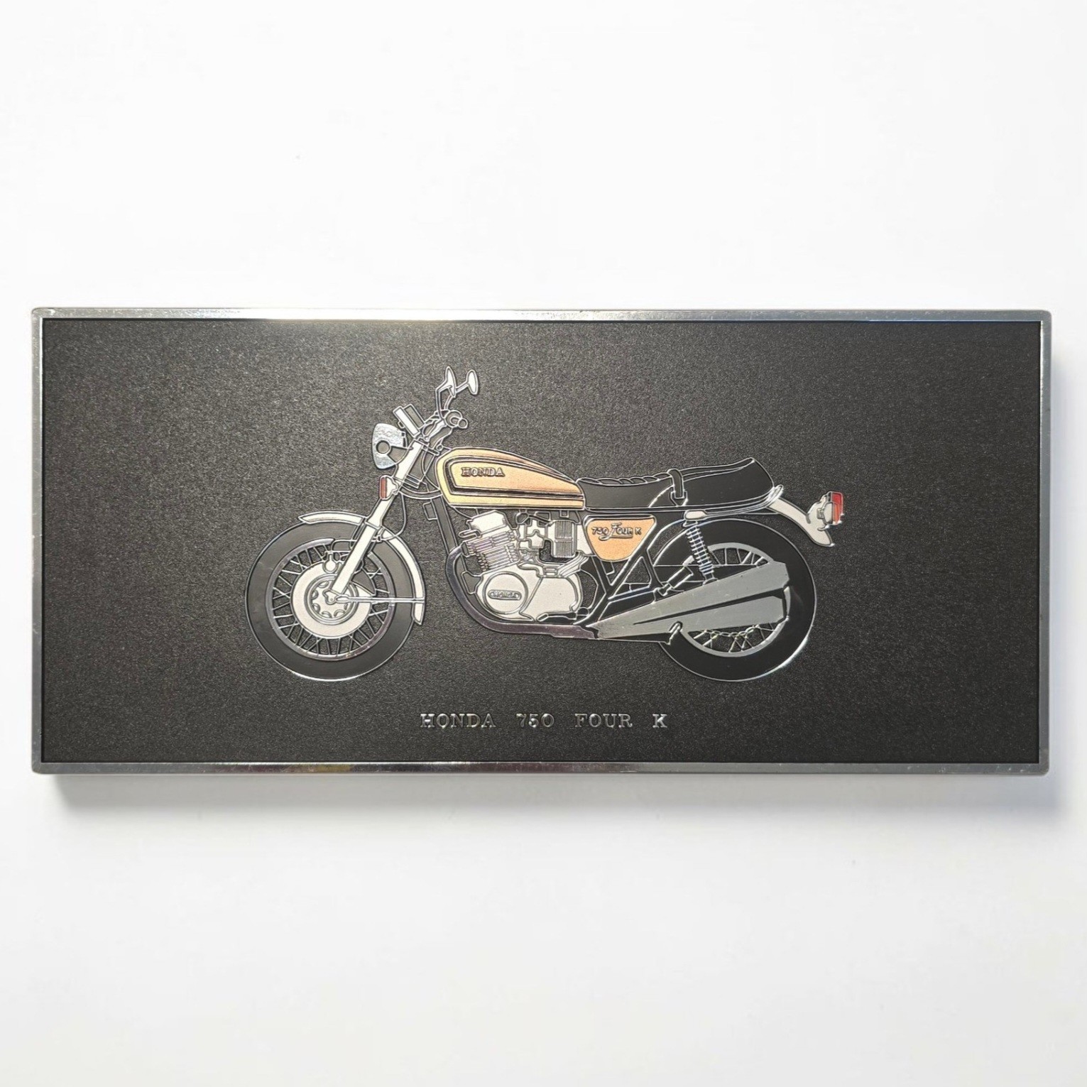 Vintage 1980s Motorcycle Wall Plaque Honda 750 Four K 11\