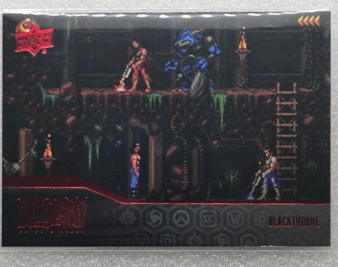 2023 Upper Deck Blizzard Legacy Blackthorn RED Parallel NM Pack Fresh