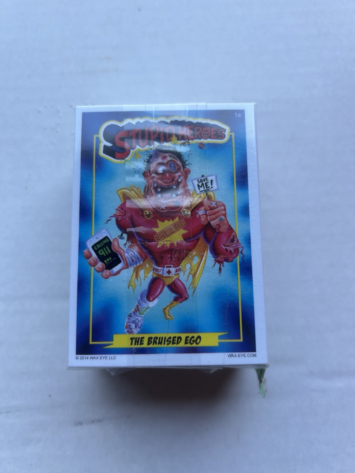 2014 Wax Eye STUPID HEROES Series 1 Complete Set 110/110 Cards Mint