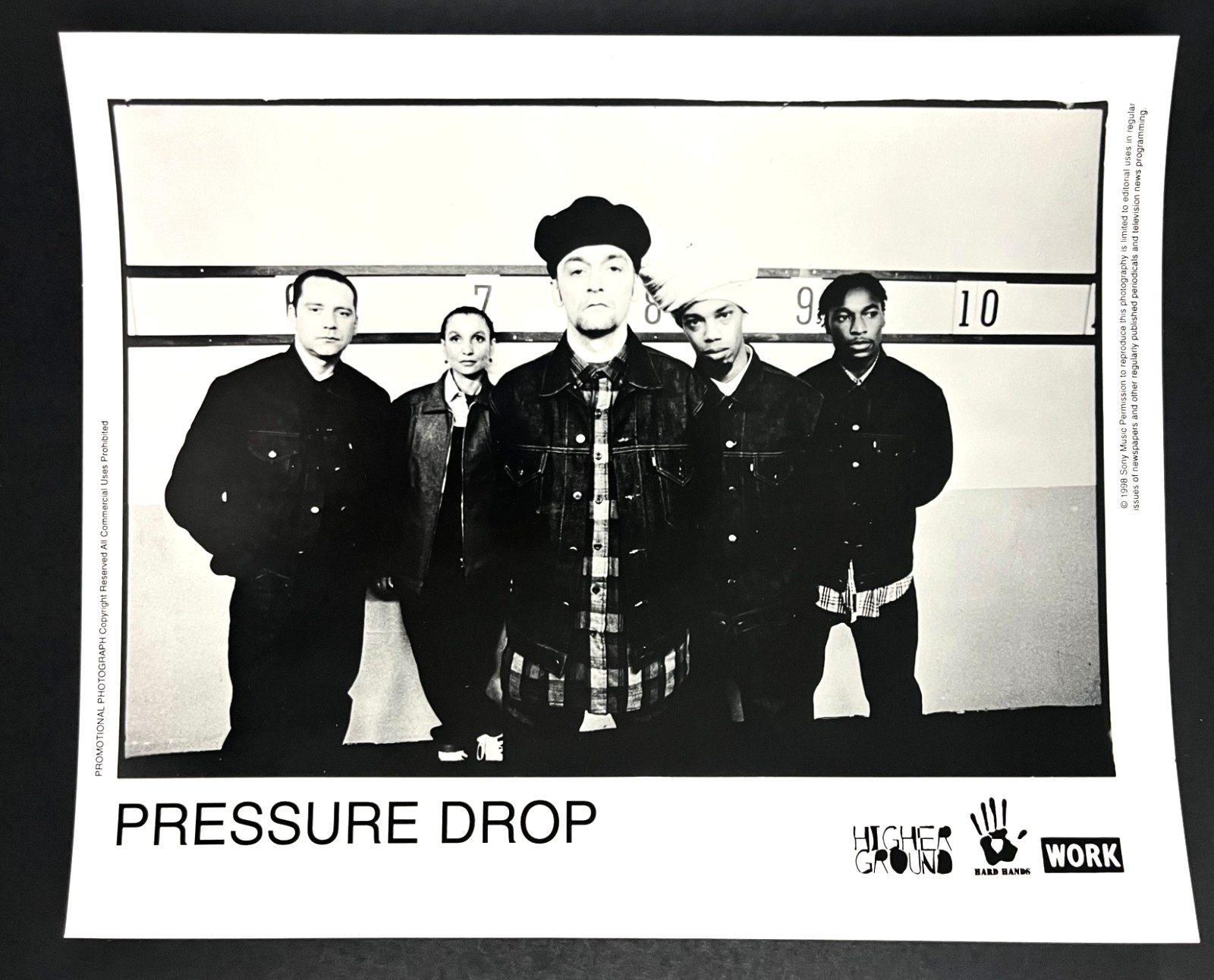 1998 Pressure Drop UK English Electronic Band Higher Ground Vintage Press Photo