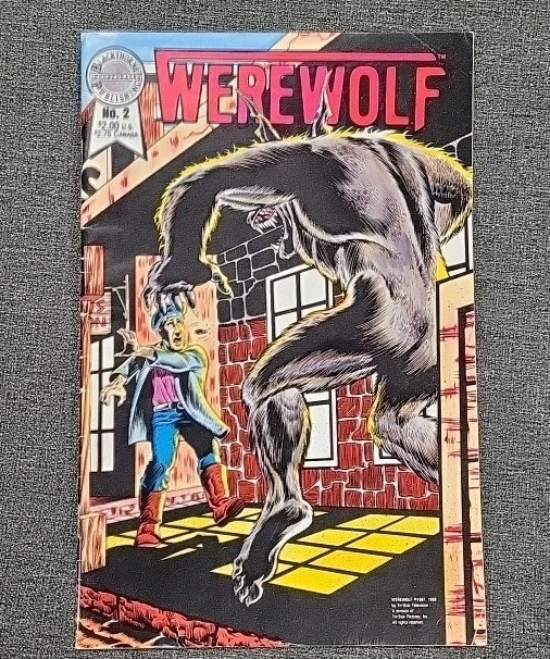 Werewolf #2 (Blackthorne Publishing October 1988)