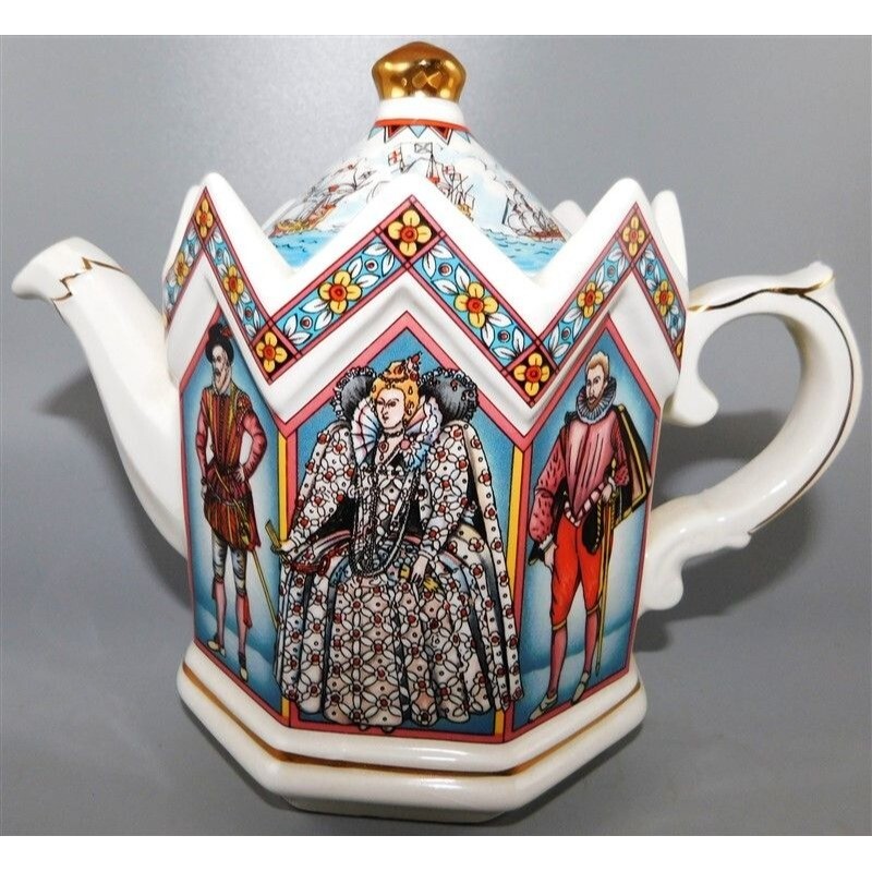 347/1111 Vintage Sadler 'Elizabeth I Queen of England: Fighting the Spanish Arma