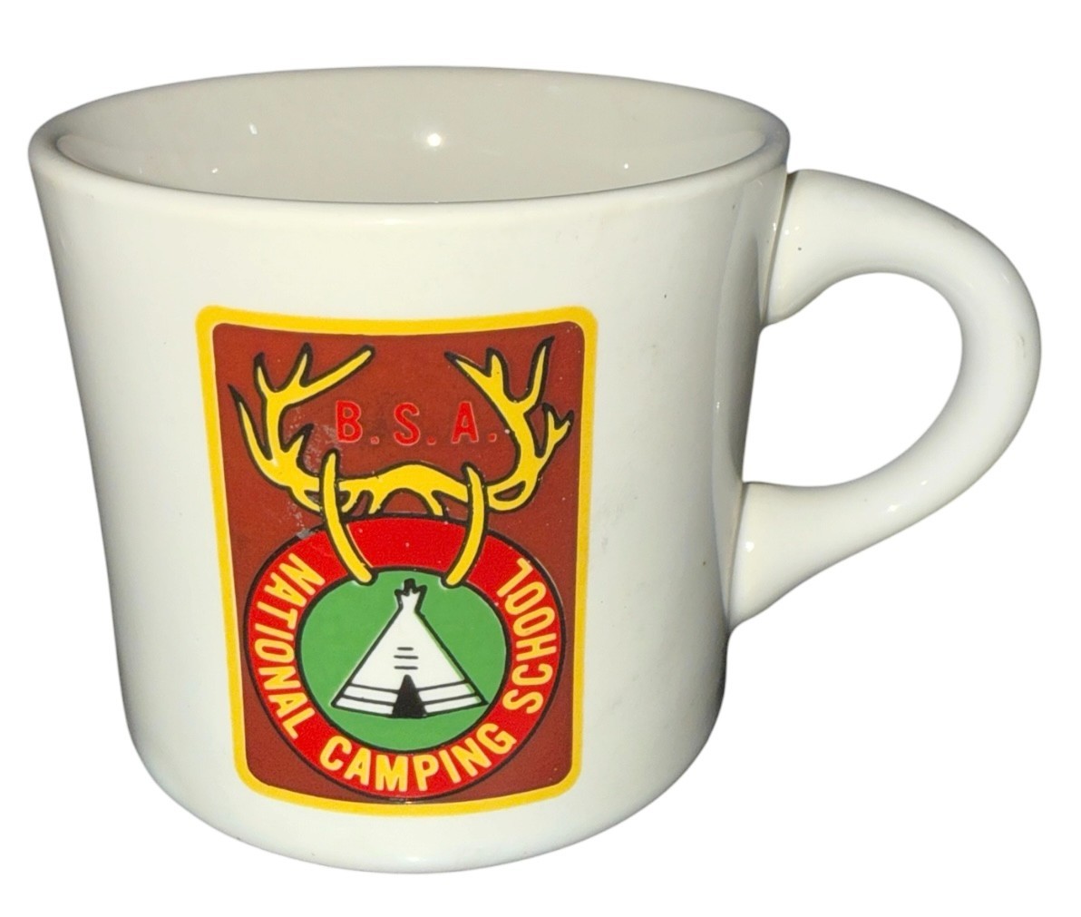 National Camping School Mug BSA Boy Scouts Of America