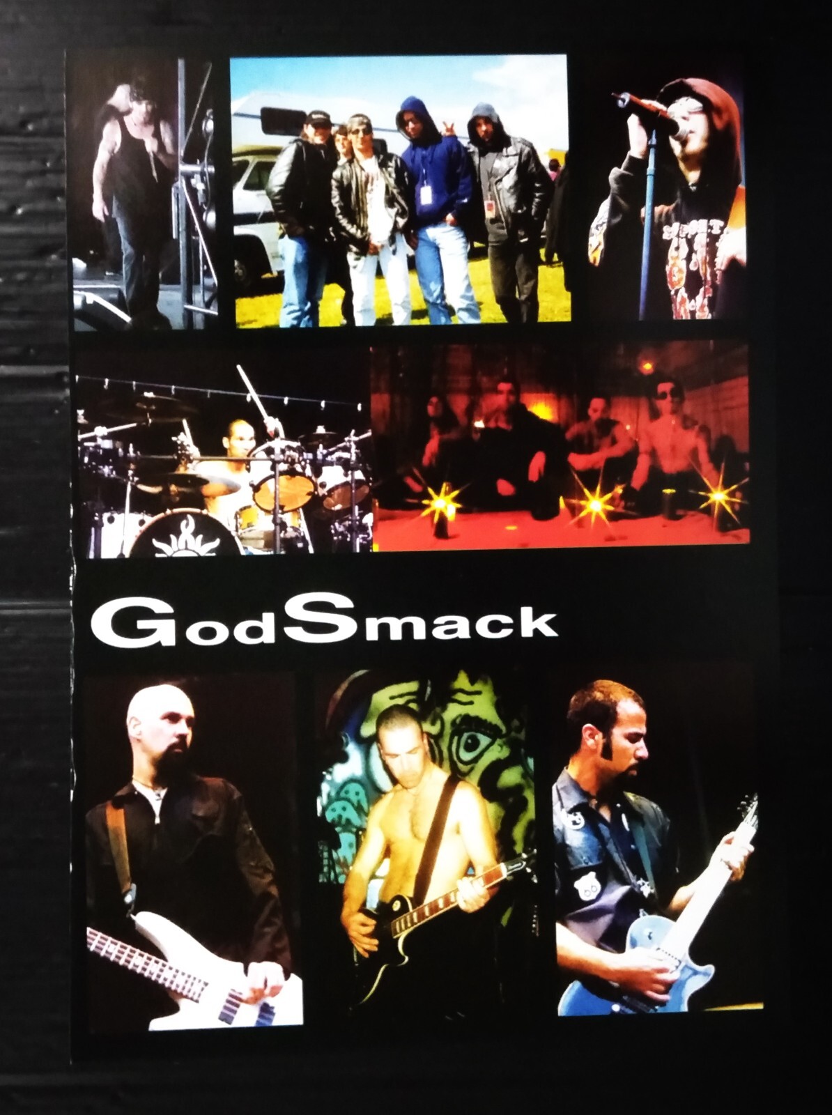 C254 Godsmack Vintage Thailand ONLY 1 COLOR PAGE MEGA RARE