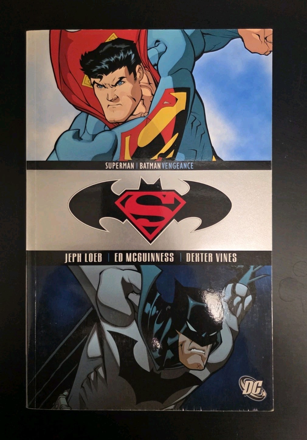 Superman Batman - VENGEANCE - DC - Loeb - Graphic Novel TPB