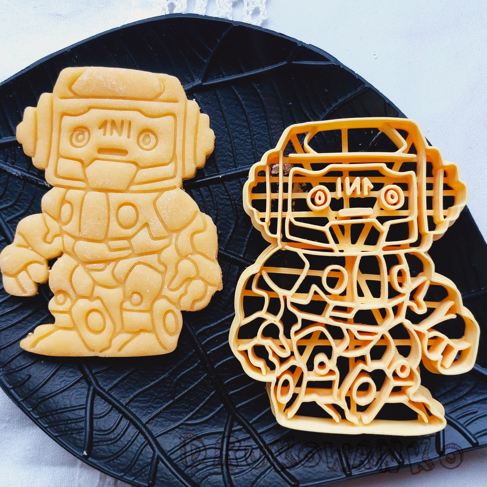 Robot Robotman Space Suit Robotic Mech Warrior Cybernetic Cyber Cookie Cutter