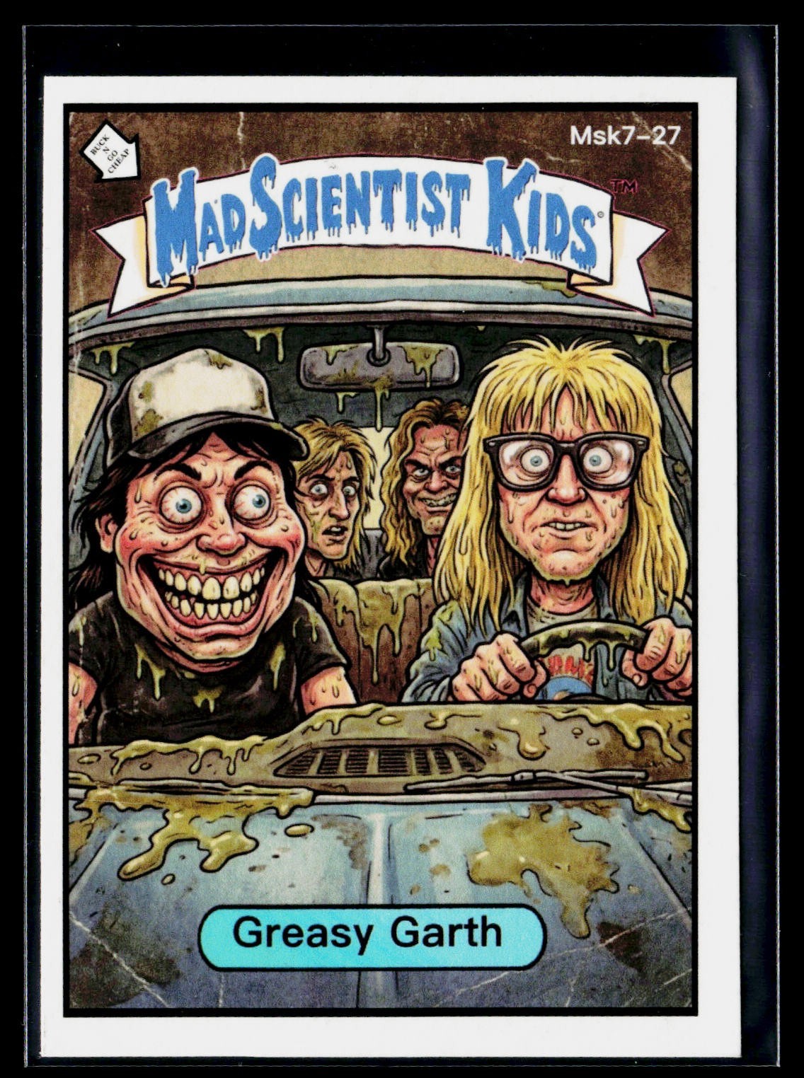 Mad Scientist 40K KIDS GPK SPOOF CHASE /14 MSK7-27 Bill & Ted's Adventure