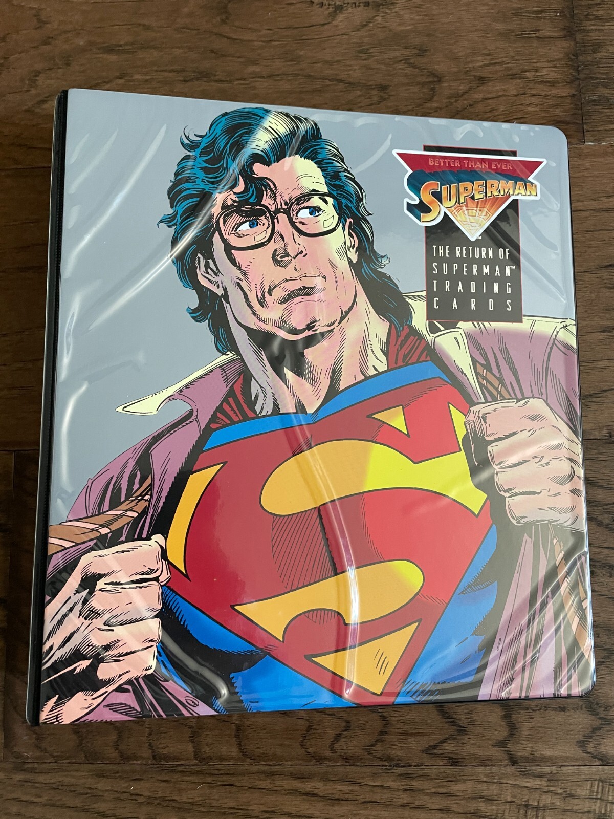1993 SKYBOX THE RETURN OF SUPERMAN FACTORY BINDER