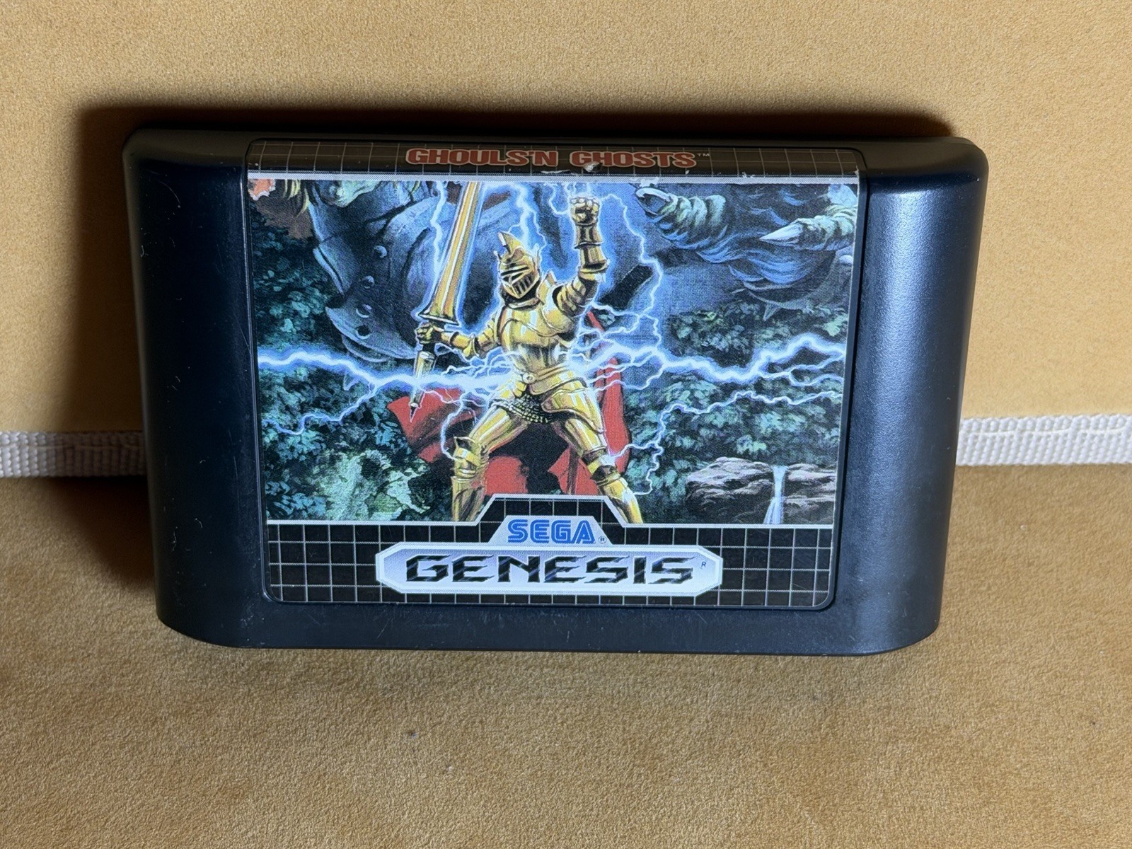 AUTHENTIC SEGA GENESIS GHOULS N GHOSTS - TESTED -  