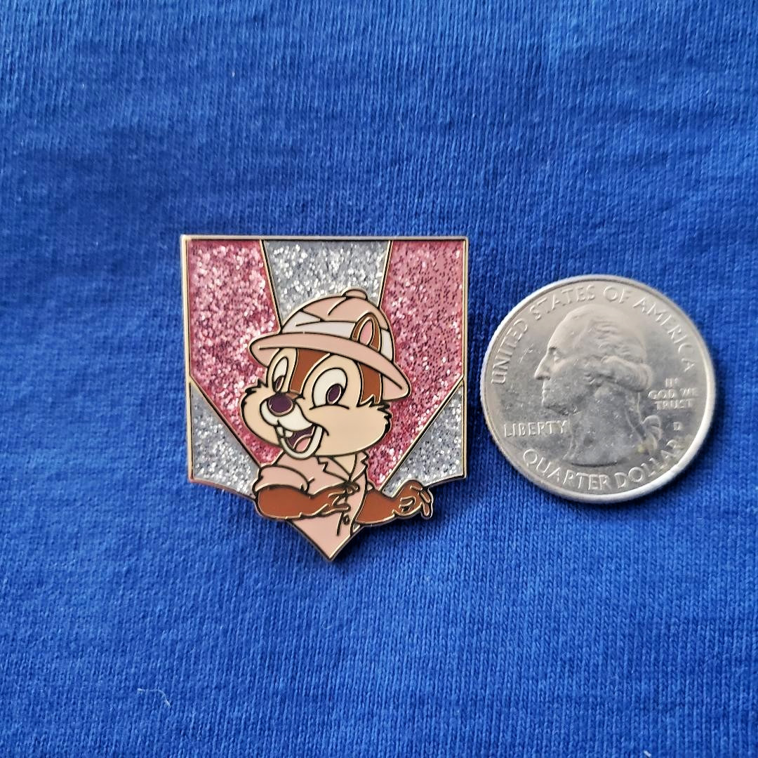 DLR Safari Chip Disney PIN California Adventure 70TH ANNIVERSARY