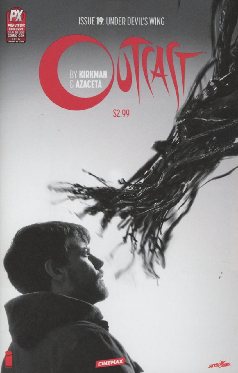 Outcast #19, SDCC Previews Exclusive Photo Variant, NM 9.4, 1st Print, 2016