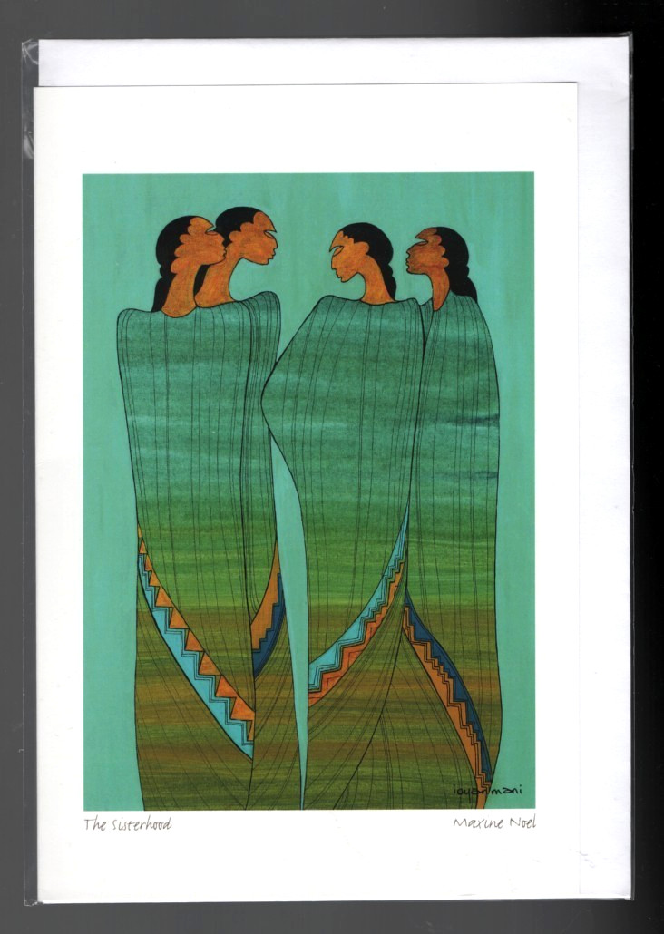 THE SISTERHOOD by Manitoba Sioux artist Maxine Noel - New 6