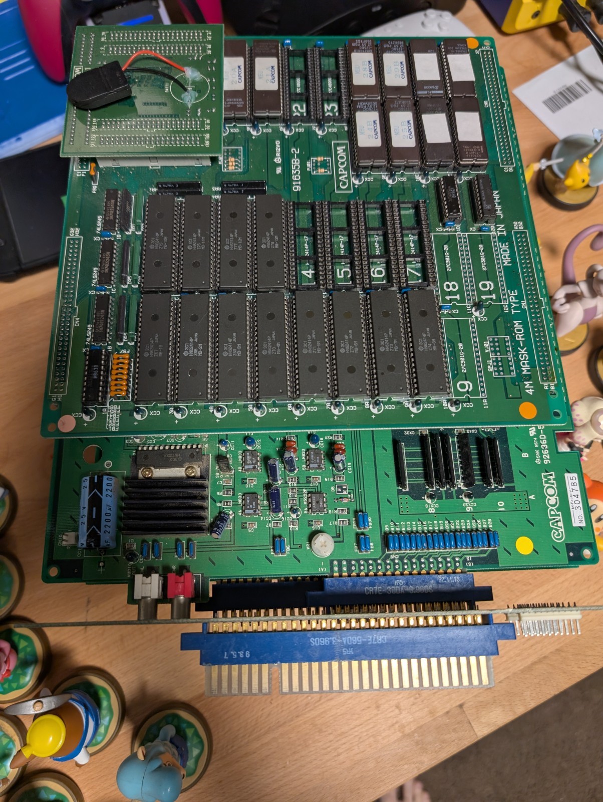 CAPCOM Muscle Bomber Duo CPS1.5 PCB