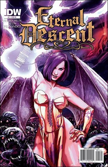 Eternal Descent (Vol. 2) #1A VF; IDW | w/Bag+Board