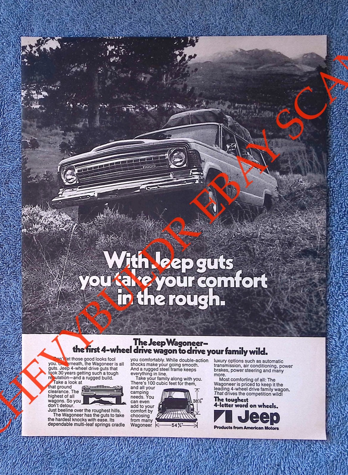1971 Jeep Wagoneer Vintage Ad 