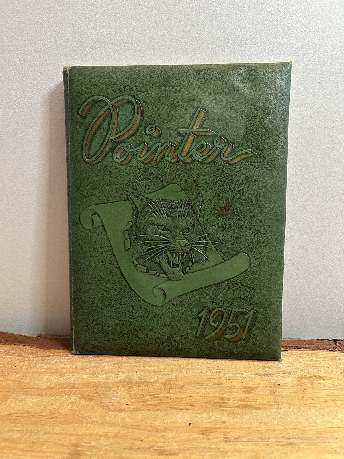 1951, The Pointer, Russell High School, East Point, Ga, Annual. Great Graphics
