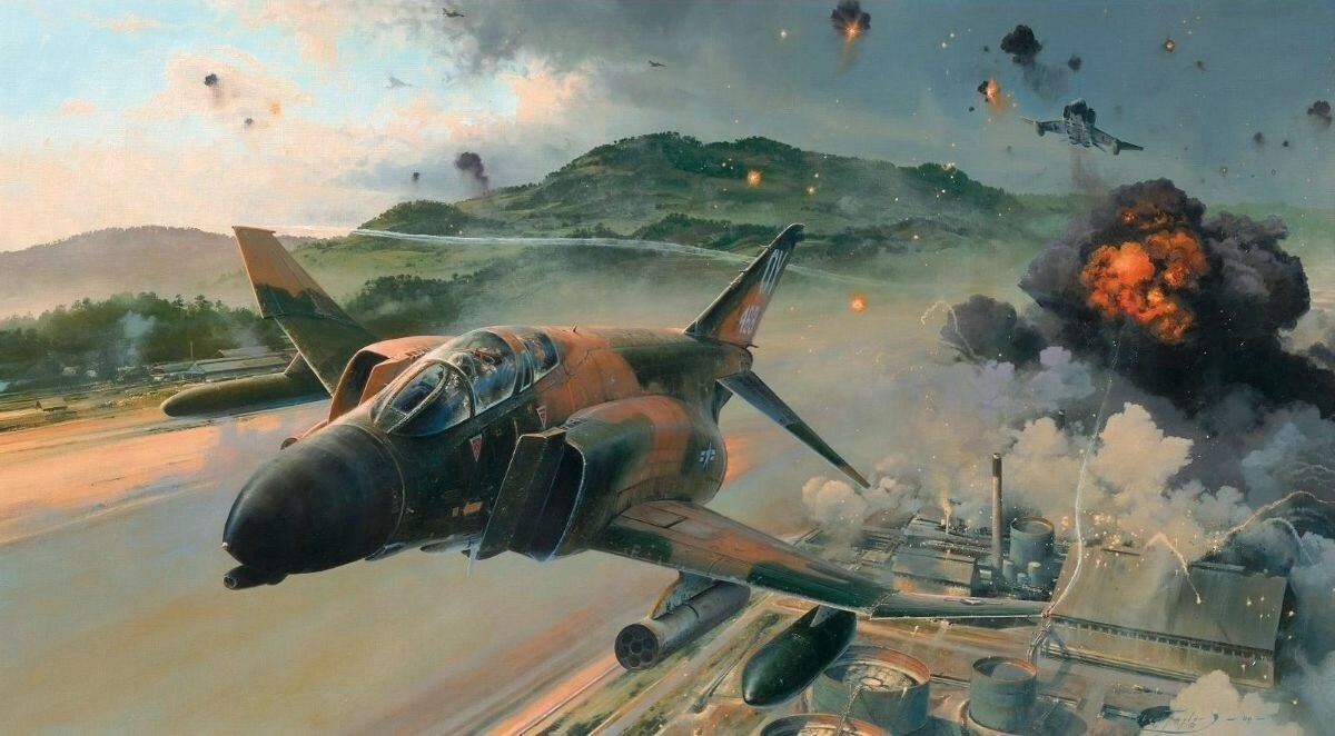 Phantom Fury by Robert Taylor signed by Phantom Ace Steve Ritchie