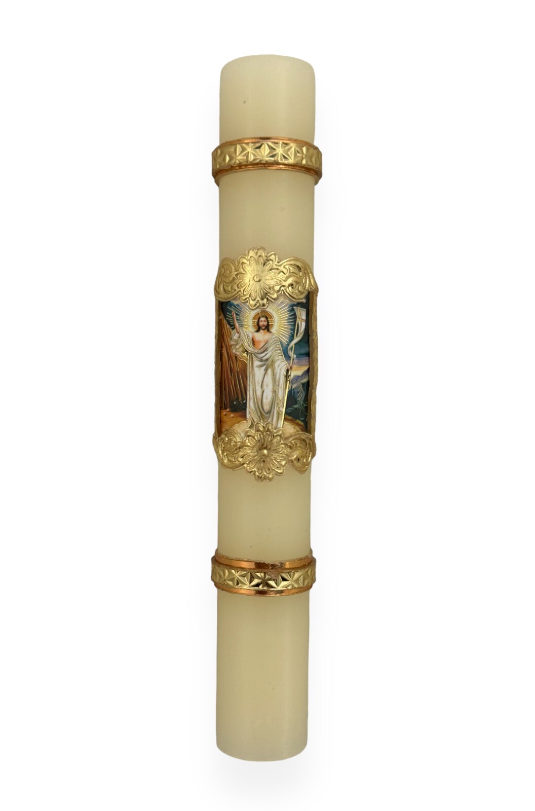 Cirio Paschal Candle Easter Lent Cirio Pascual Vela Jesus Resurrection 7\