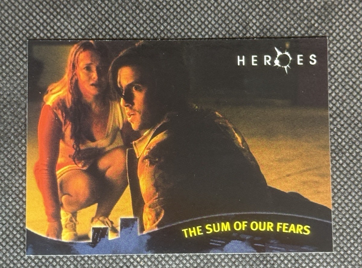 The Sum Of Our Fears 2008 Topps Heroes TV Show Raw Trading Card #43