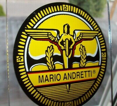 Mario Andretti Pinball Machine Original Thick Promo Plastic Coaster 1995 Vintage