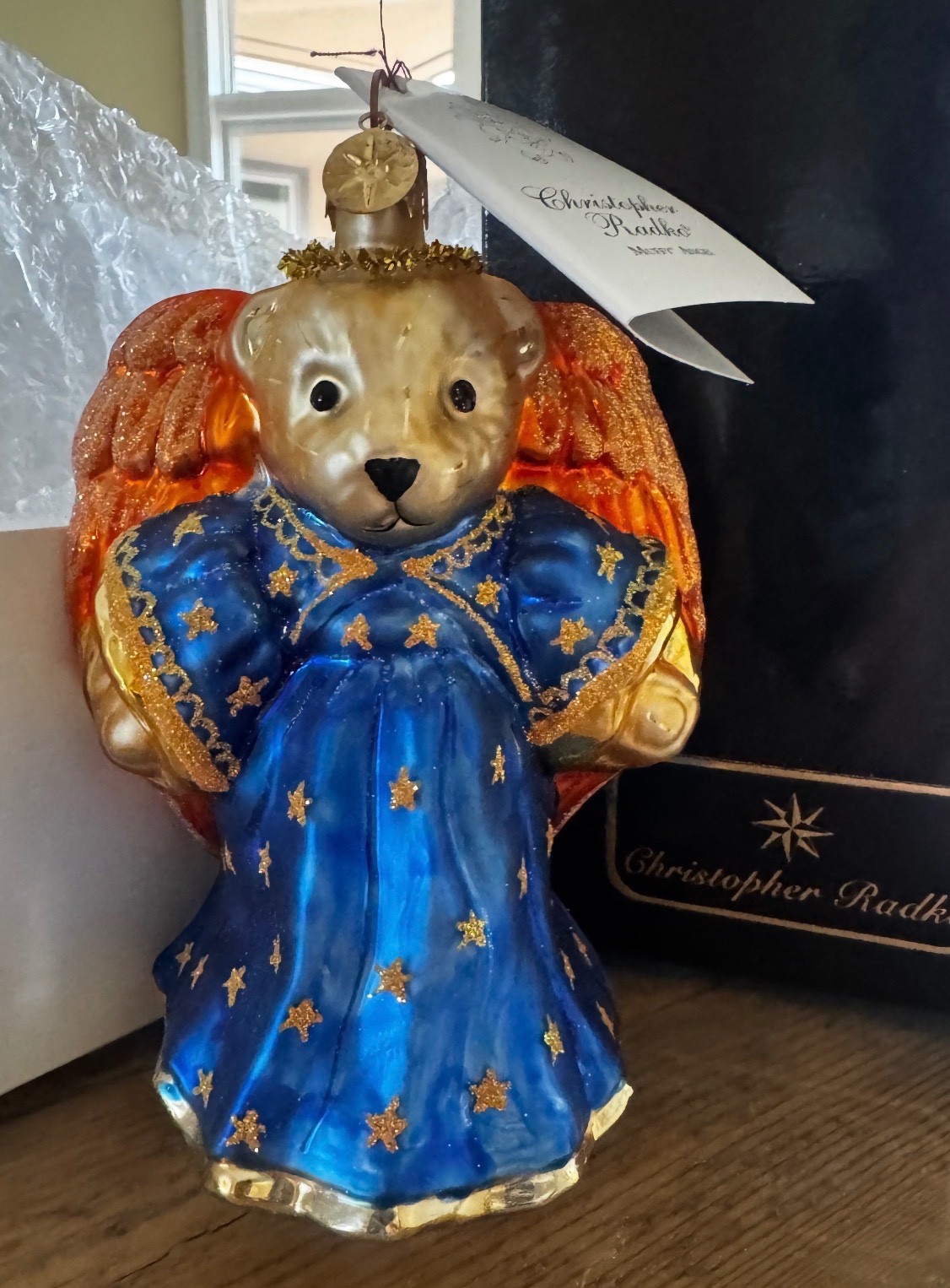 Mint Condition Christopher Radko Muffy Angel