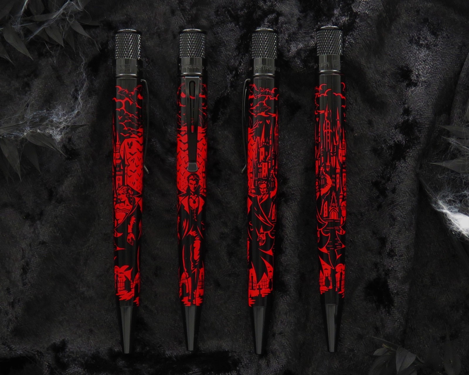 Retro 51 Dracula Sealed Rollerball Pen Limited Edition  (Halloween theme)