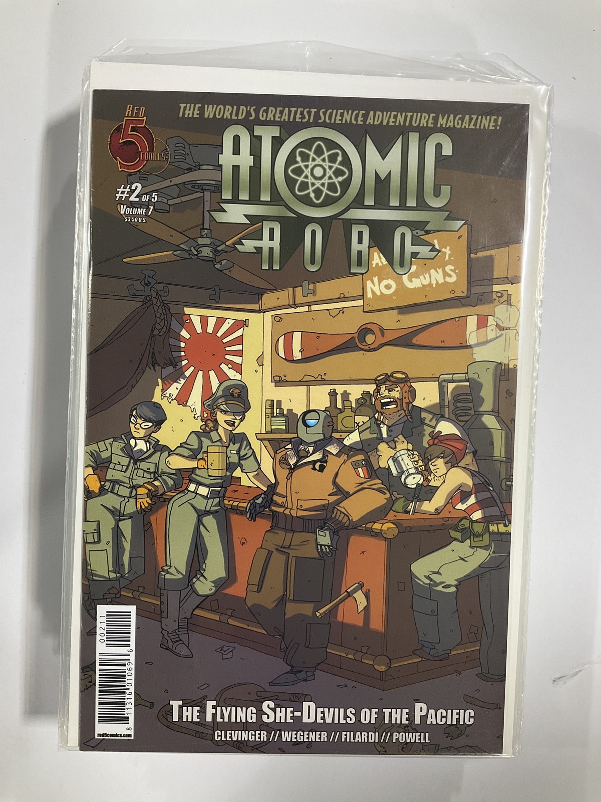Atomic Robo 2 Near Mint