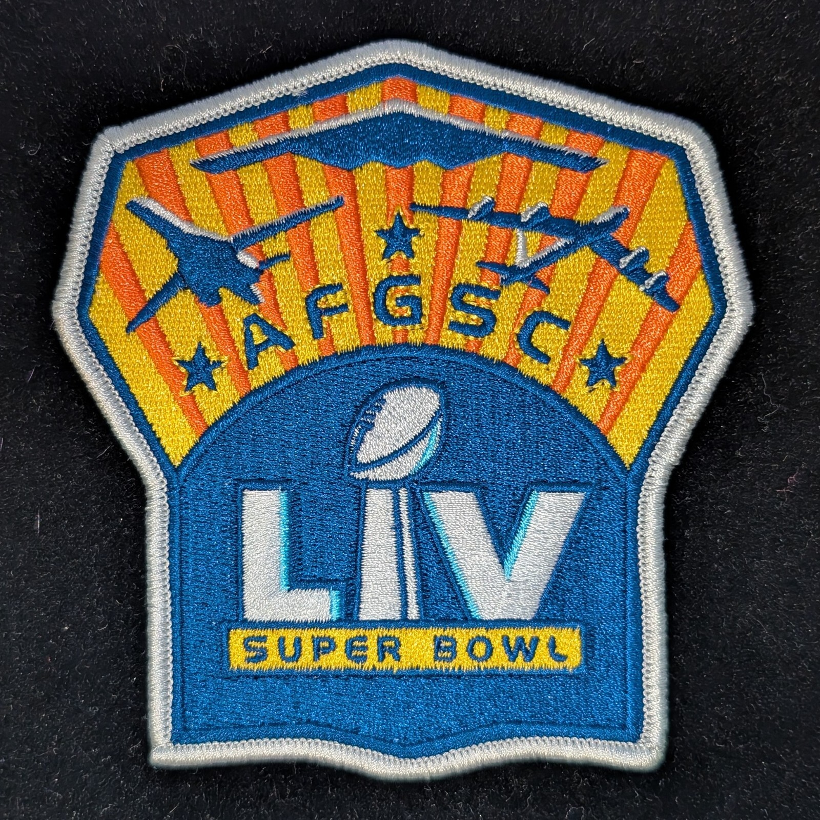SUPER BOWL LIV US AIR FORCE GLOBAL STRIKE COMMAND AFGSC CREW PATCH