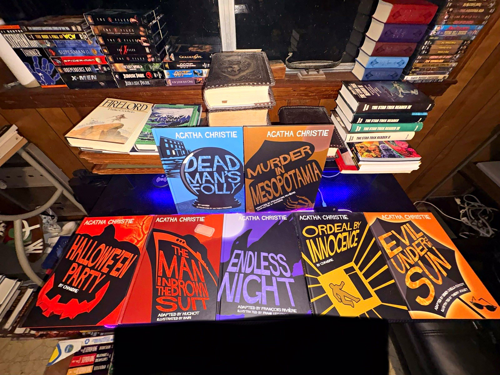 Agatha Christie HarperCollins Graphic Novel Comic Book Lot 8 , English Color