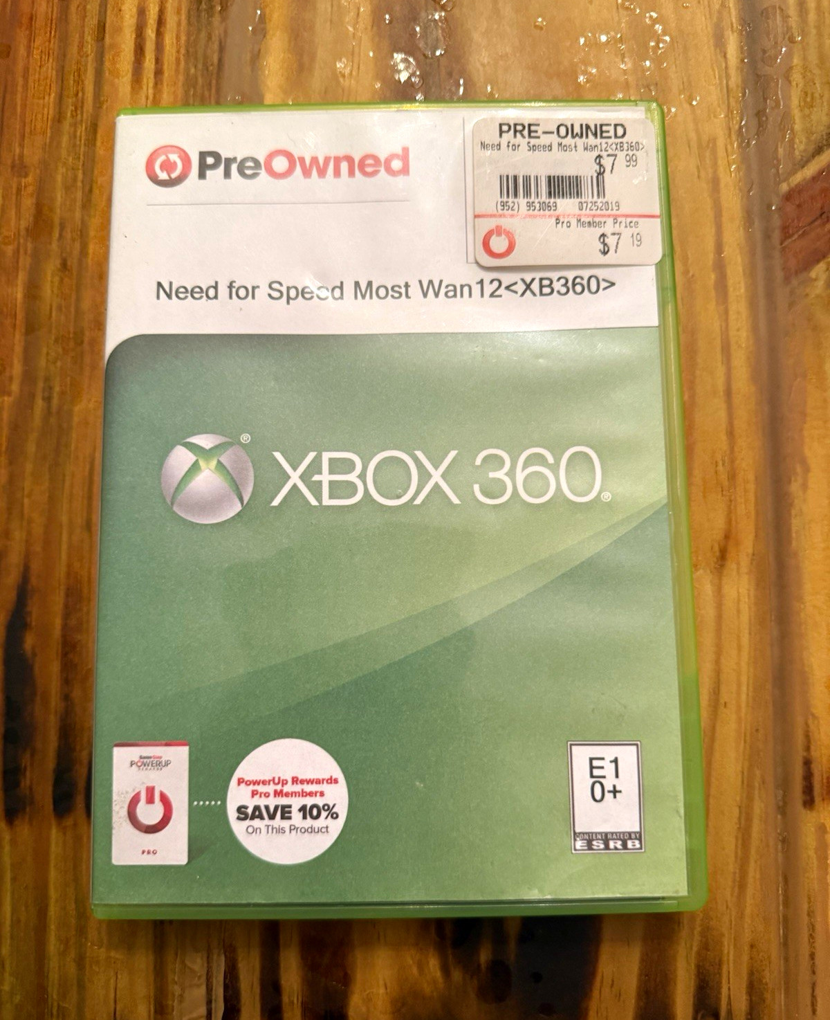 EA Need for Speed: Most Wanted Xbox 360 Racing Game E10+ NTSC-U/C Pre-Owned