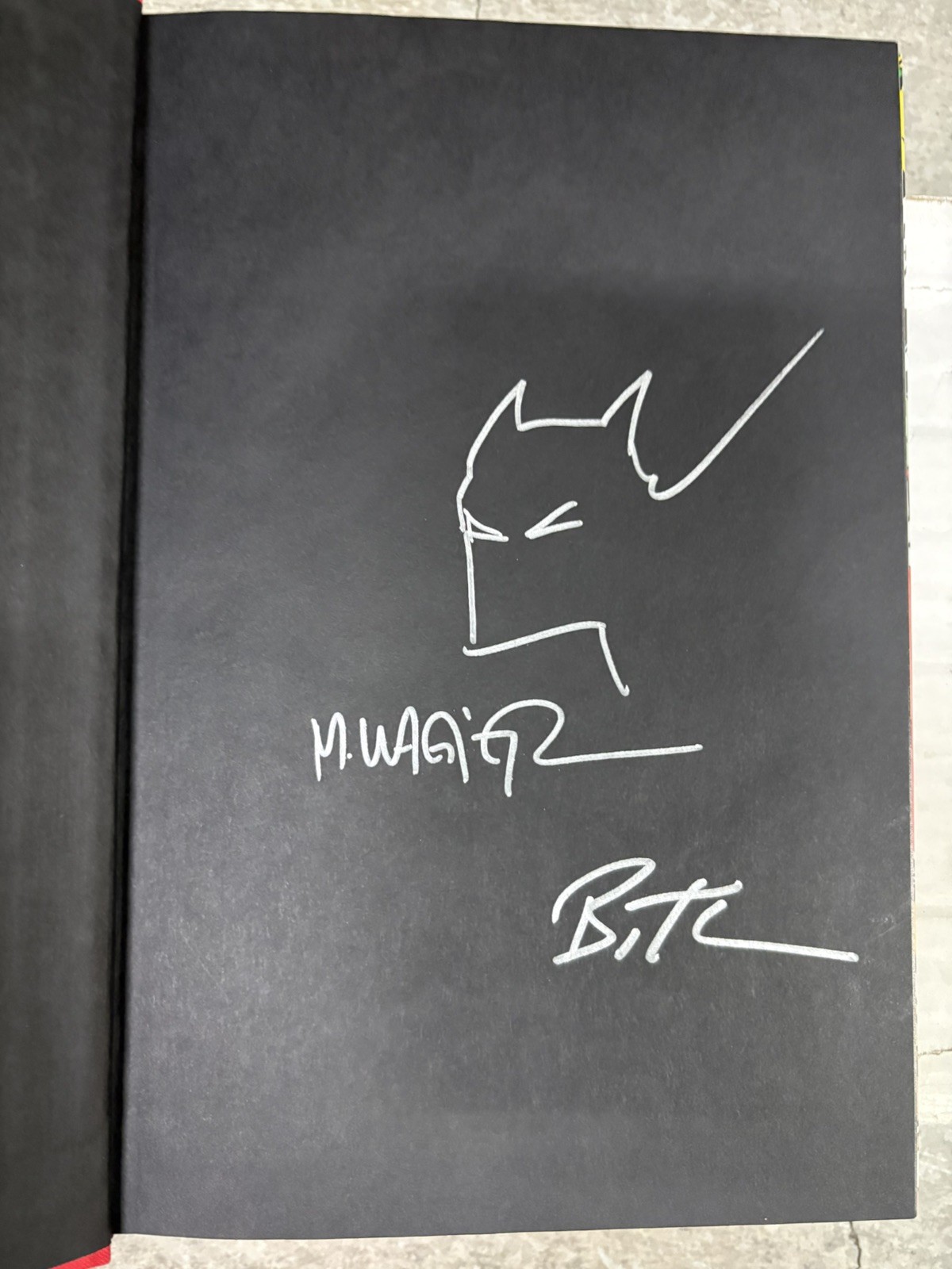 Batman:Mad Love and Other Stories HC 1st.Print Signed & Sketch by: Timm & Wagner