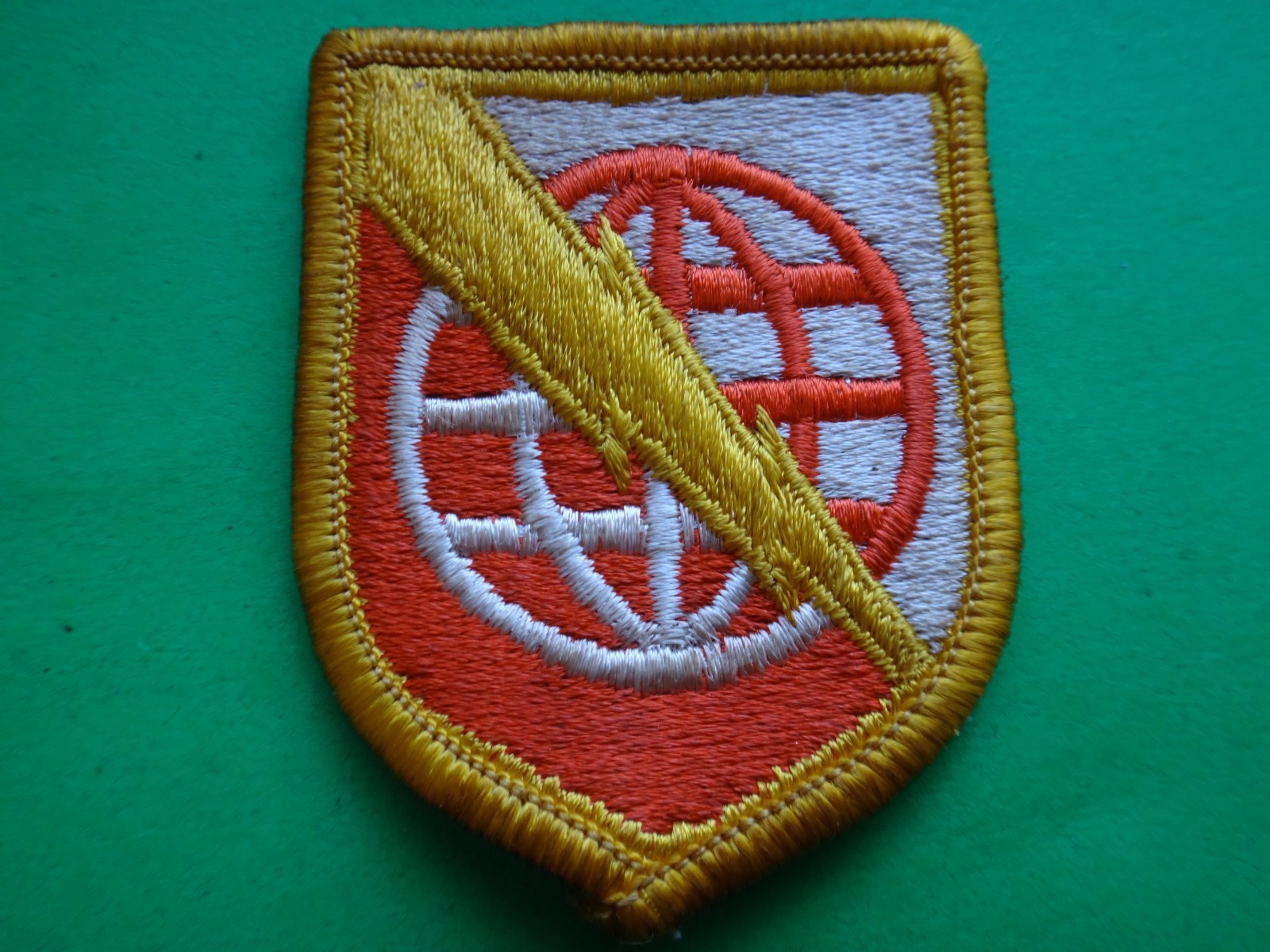 US Army STRATEGIC COMMUNICATIONS COMMAND (Stratcom) Patch From Vietnam War Era