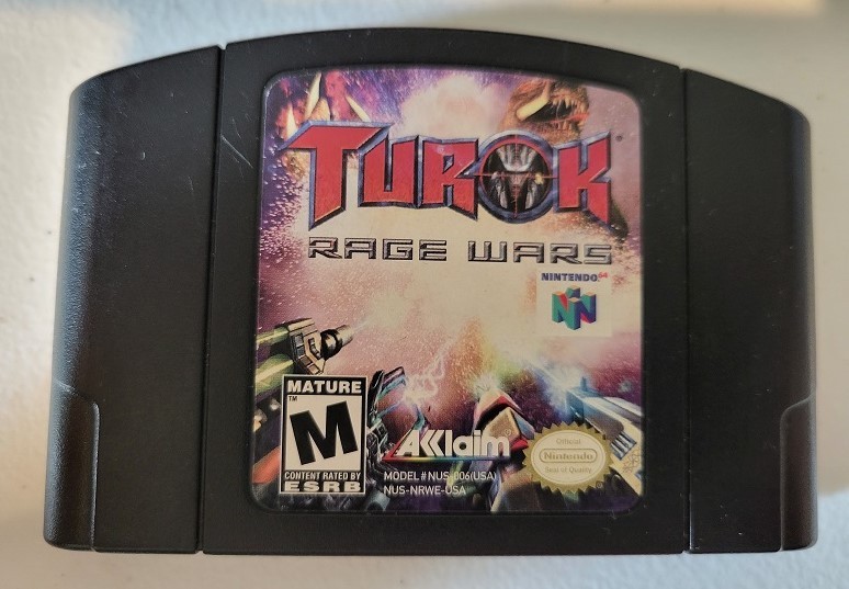 NIntendo 64 Turok Rage Wars