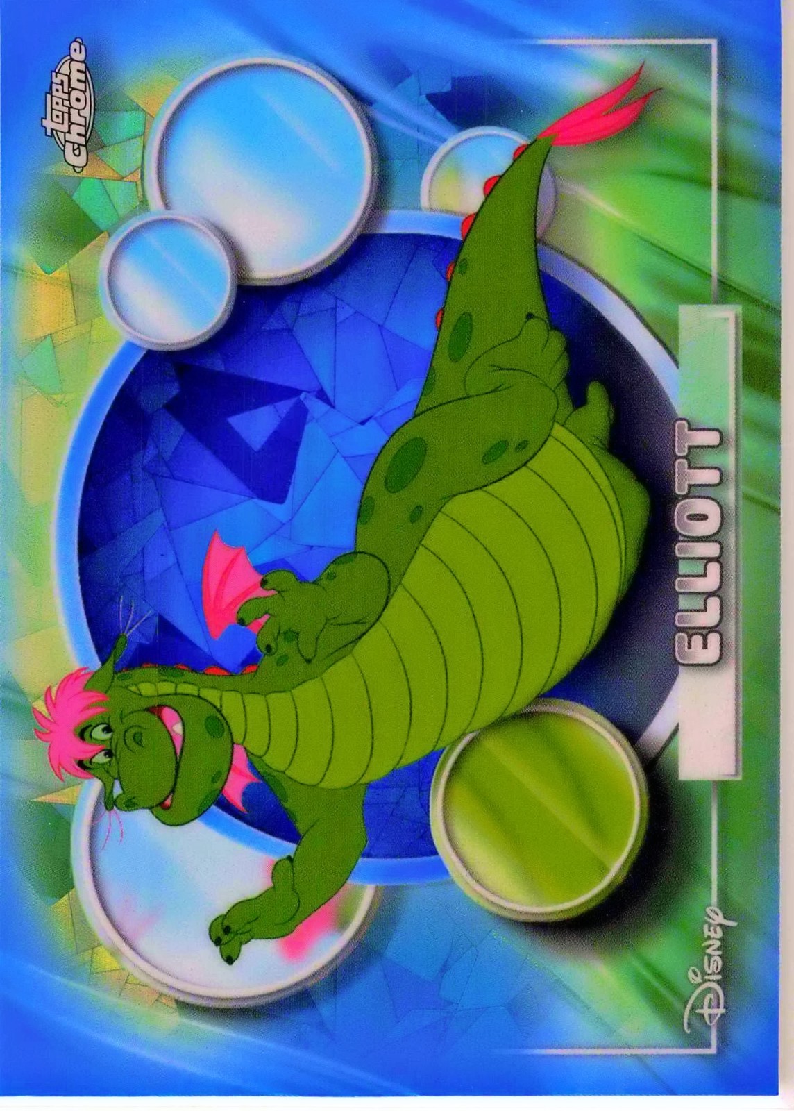 2026 Topps Chrome Disney Sapphire Edition #105 Elliott