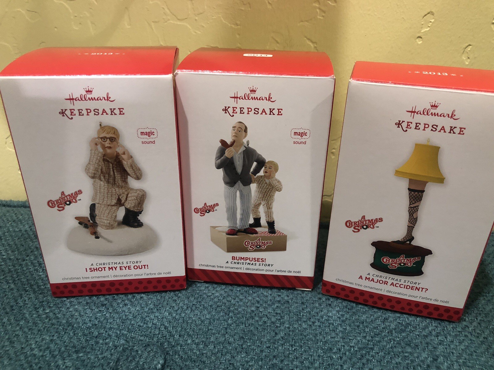 A Christmas Story Hallmark Keepsake Ornament Bundle