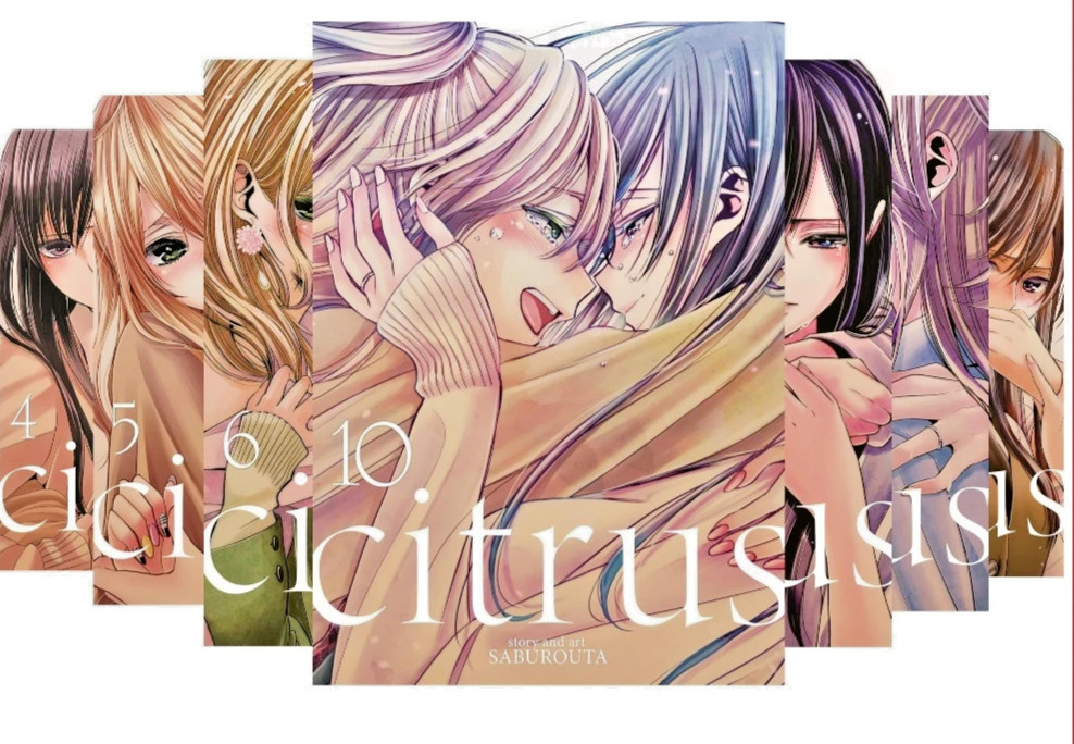 Citrus Vol 1-10 (End) Manga English Full Set Comic Books New by Saburouta | 