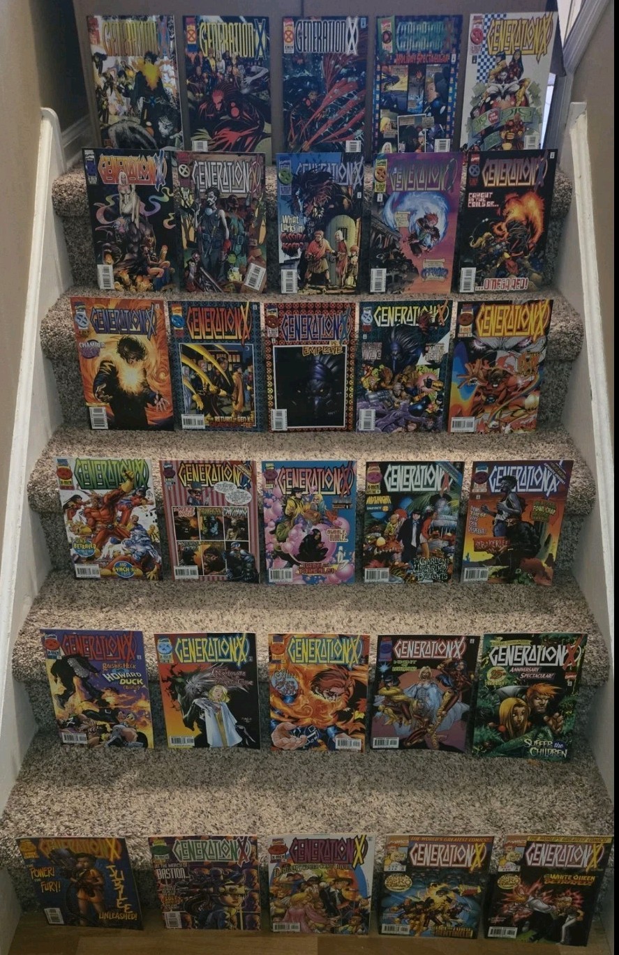 GENERATION X 85 ISSUE FULL RUN COMPLETE SET #1-75 ANNUALS -1 GENERATION NEXT