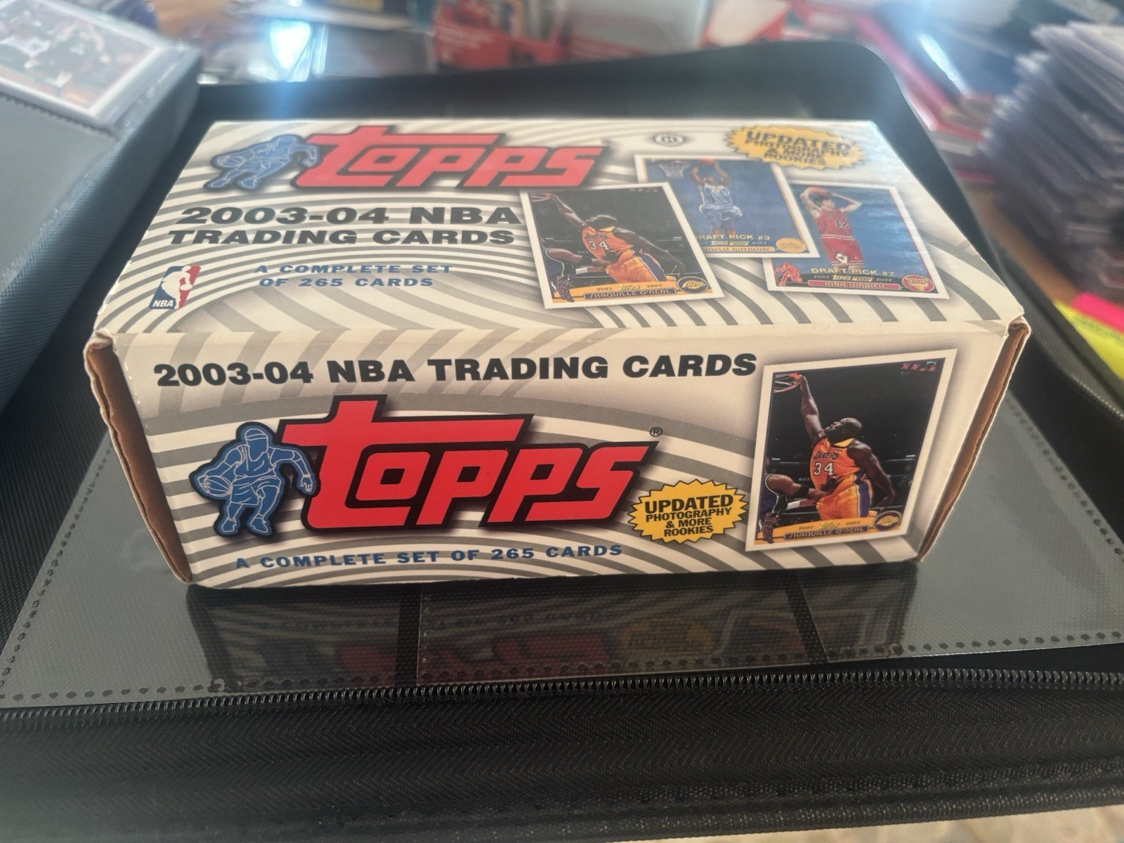 Topps 2003-04 NBA Trading Cards Set JAMES MELO WADE BOSH ROOKIE + Box