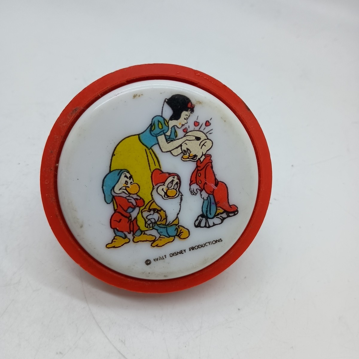 #T) Vintage 1970s Walt Disney Wall Night Light SnowWhite General Electric Tested