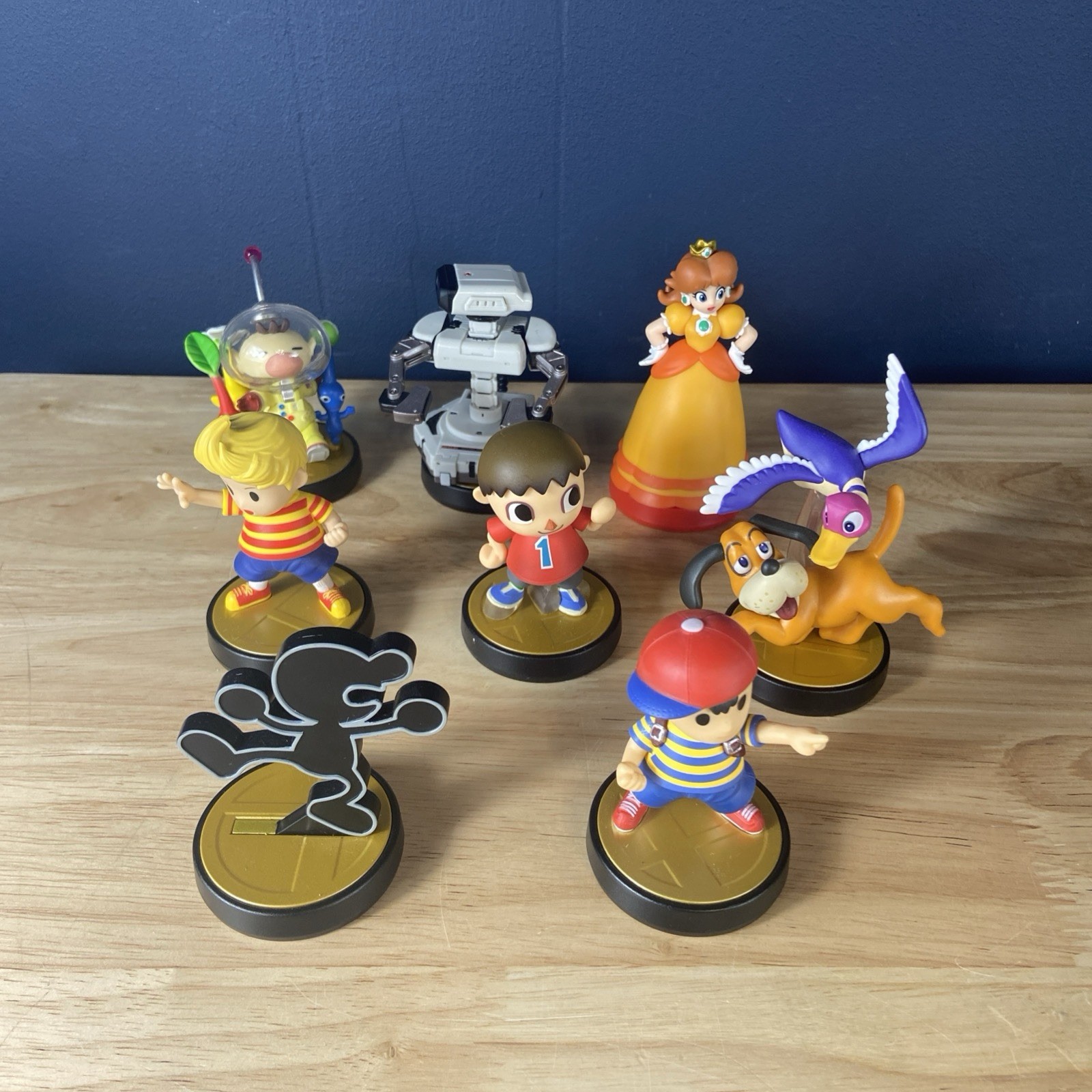 Nintendo Amiibo Super Smash Bros. Ness Lucas And More Lot Of 8
