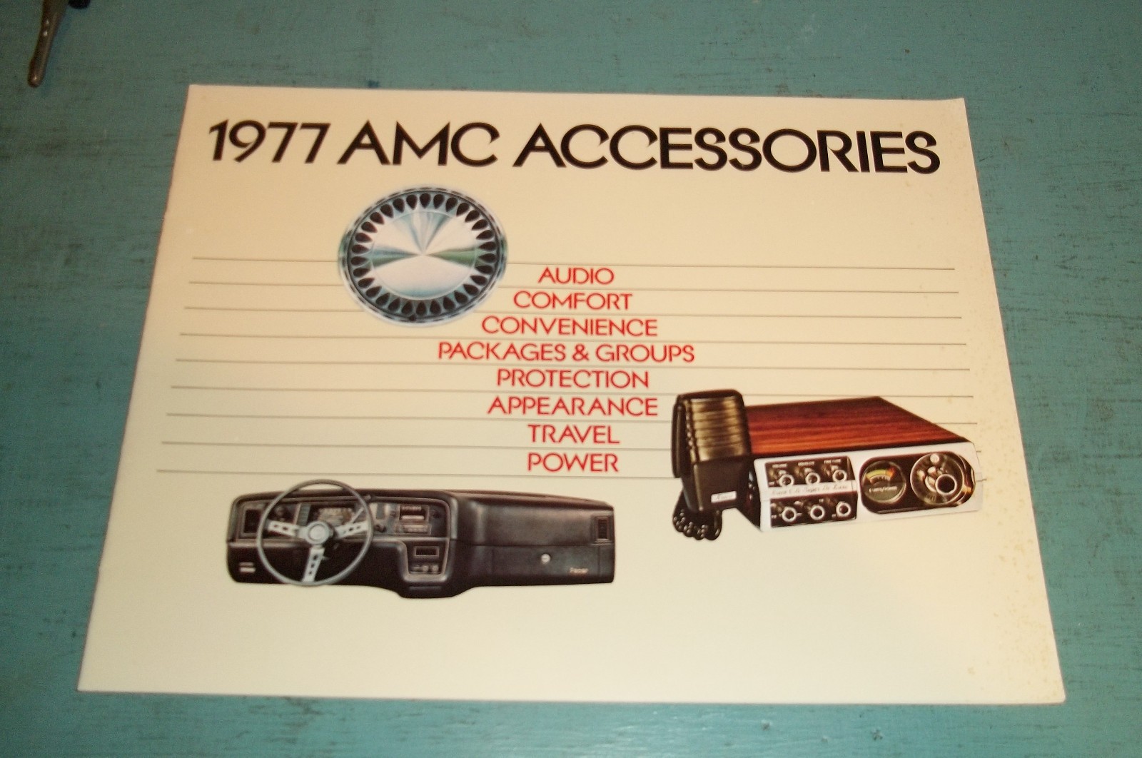 1977 Original  AMC Accessories Sales Booklet NOS