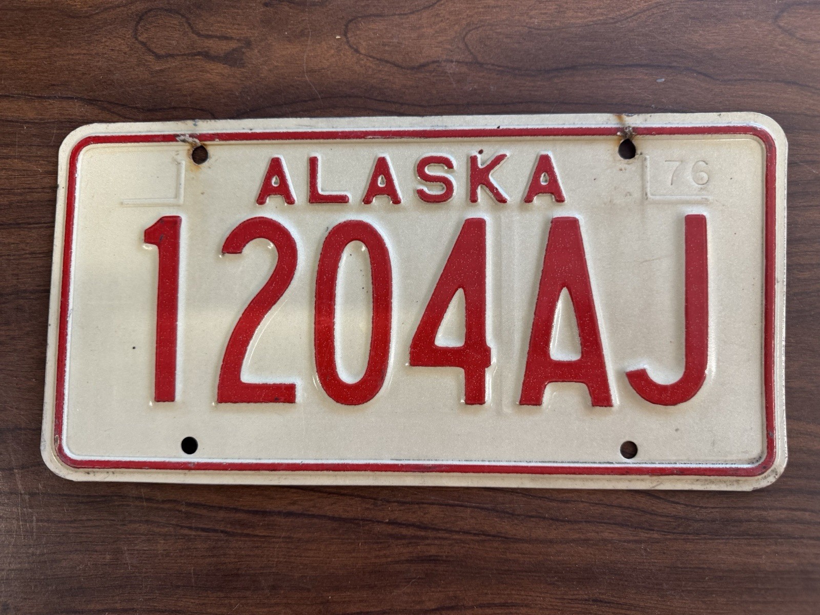 Alaska Plate, 1976